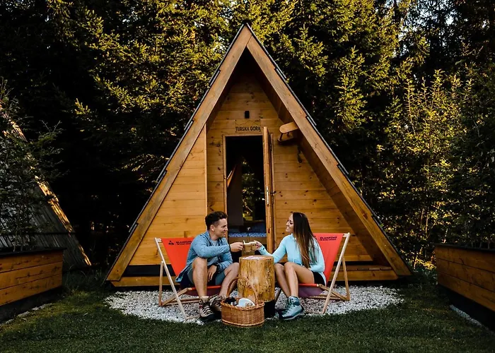 Tente de luxe Glamping Forest Edge